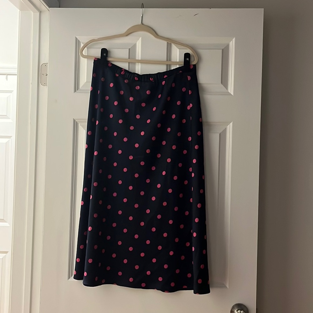Zara polka dot skirt